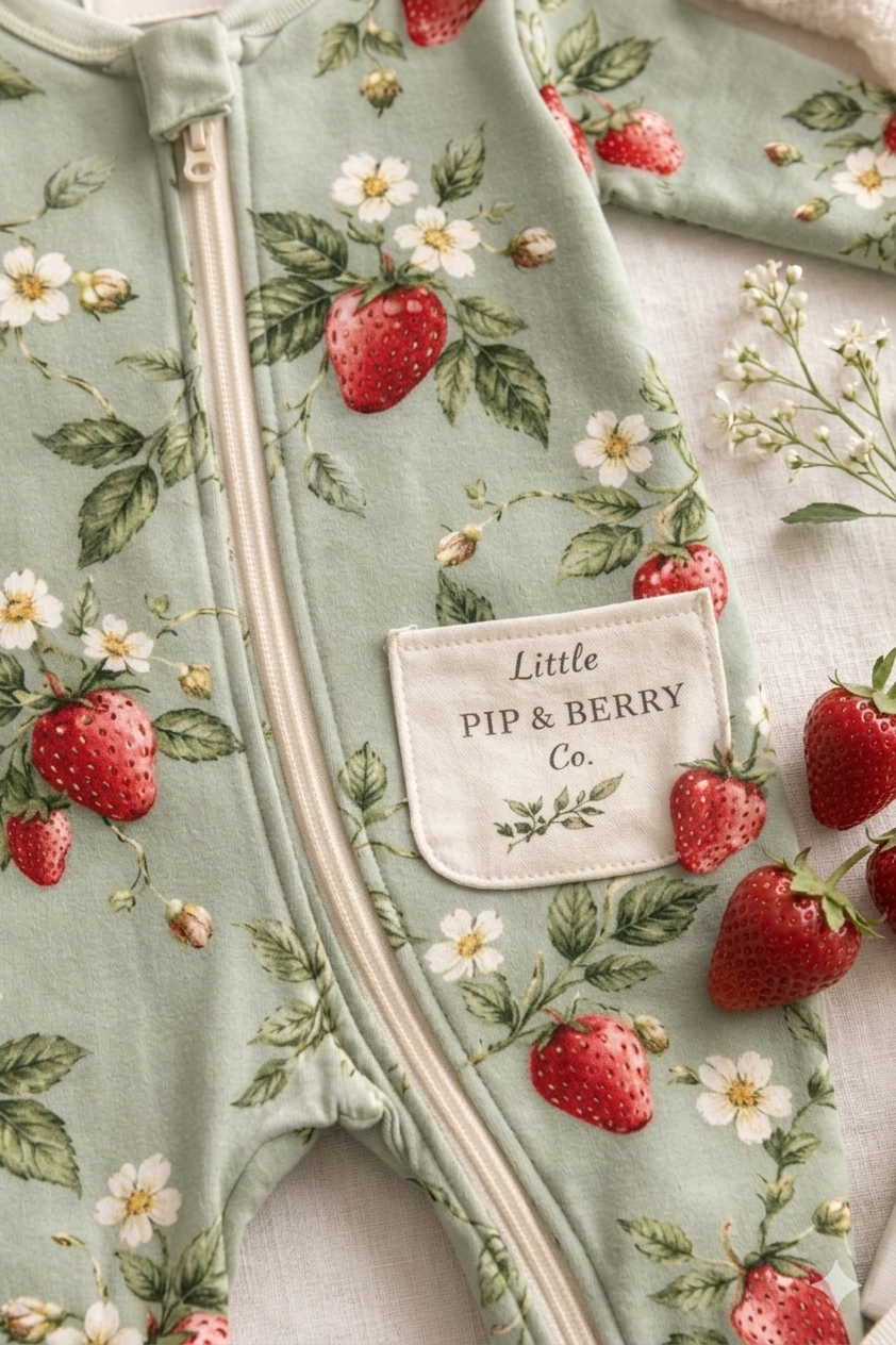 Sage-Green-and-Strawberry-Baby-Grow-for-boys.png
